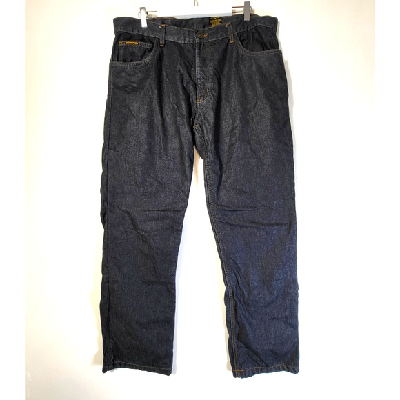 Scorpion Exo Covert Motorcycle Jeans Dark Wash Blue 40x32 Lined Scotchlite - Picture 1 of 12